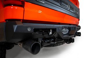 Ford Raptor Bumper - Rear - Addictive Desert Designs - Bomber - Hammer Black - `21-`27 Ford Raptor Bumper - Rear - Addictive Desert Designs - Bomber - Hammer Black - `21-`27